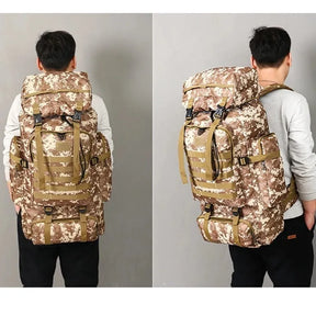 Mochila Masculina Tática Militar Americana 80L