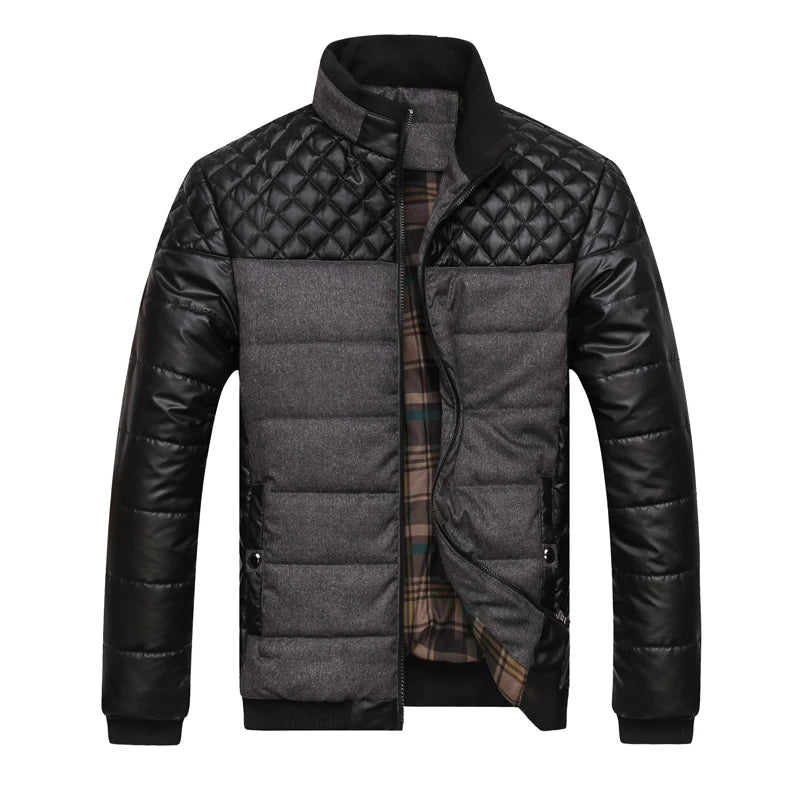 Jaqueta Masculina Dimusi Casual Inverno Acolchoado