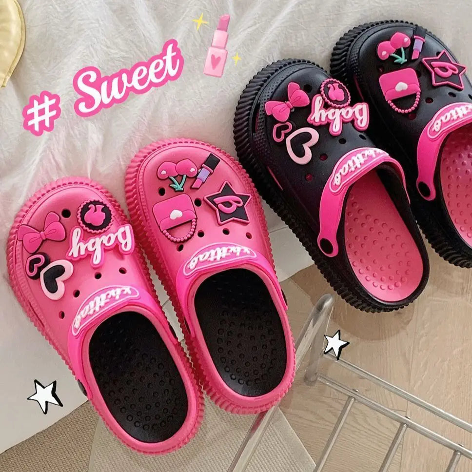 Chinelo Infantil Crocs Barbie