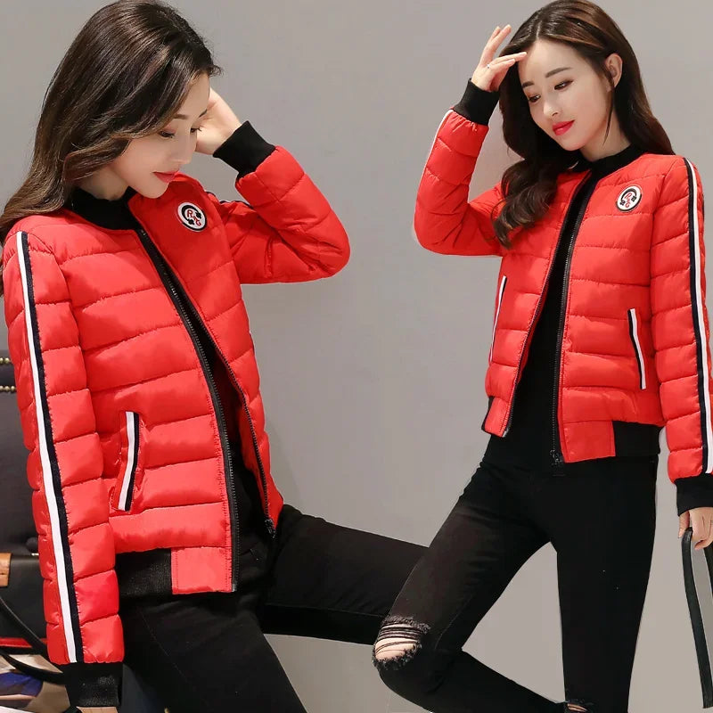 Jaqueta Feminina Puffer R&G Acolchoado Inverno Outro Mundo