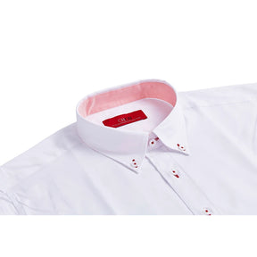 Camisa Masculina Social Zack Slim Fit de Algodão