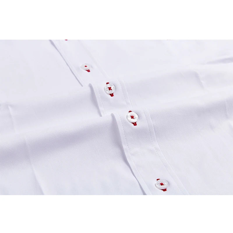 Camisa Masculina Social Zack Slim Fit de Algodão