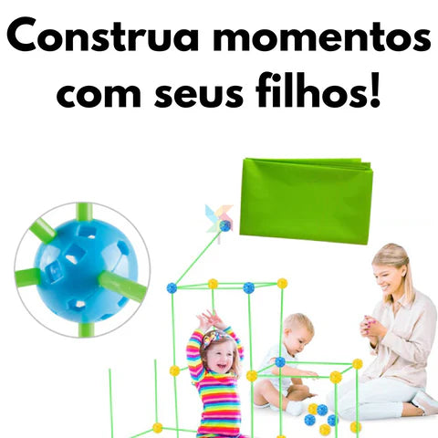 Cabaninha de Construção Infantil CataTenda - Cabaninha o ano todo - Loja Coisa de Outro Mundo