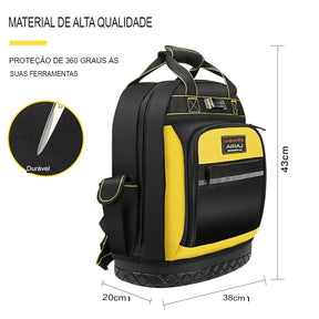 Mochila Vigor Para Ferramentas Alta Capacidade Resistente