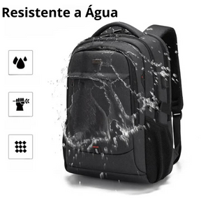 Mochila Executiva Coisa de Outro Mundo MC01 - Notebook 17'' Impermeável e Porta USB