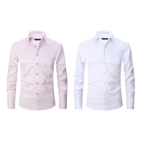 Camisa Social Slim Flex Anti Amassado - Compre 1 Leve 2