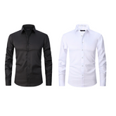 Camisa Social Slim Flex Anti Amassado - Compre 1 Leve 2