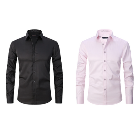 Camisa Social Slim Flex Anti Amassado - Compre 1 Leve 2