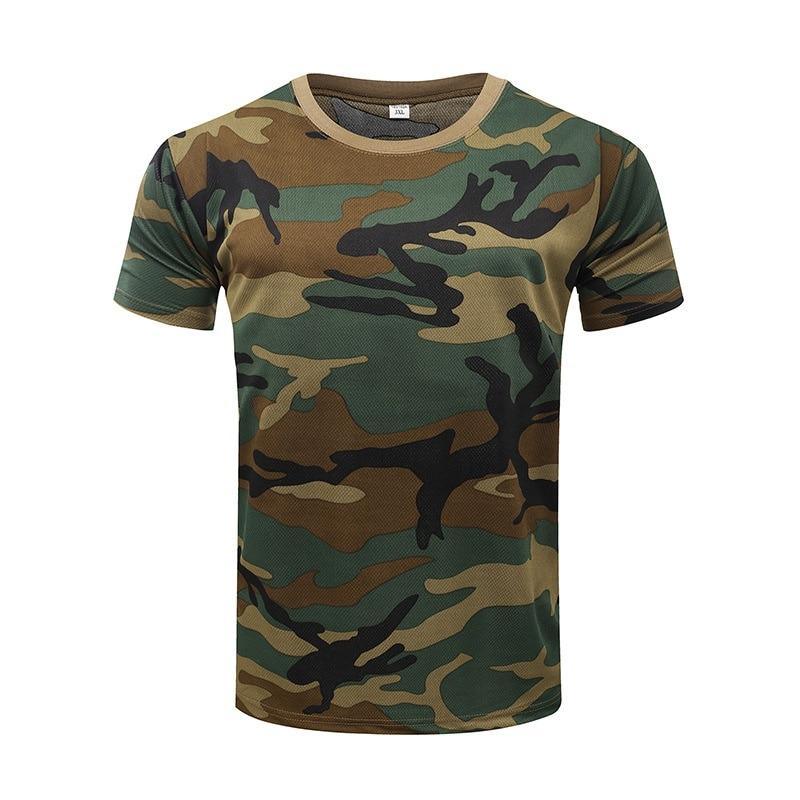 T-shirt Camiseta Camuflada - Coisa de Outro Mundo